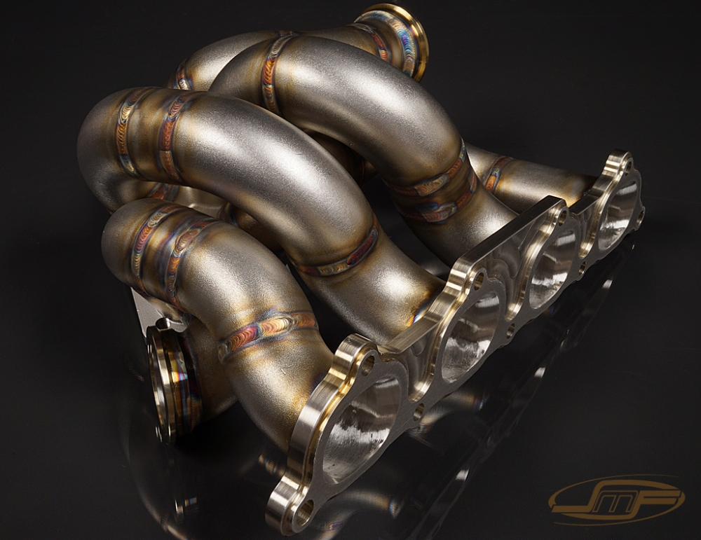 JM Fabrications EVO Forward Facing Exhaust Manifold Evo 49 Ross