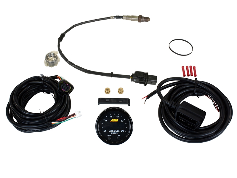 AEM: X-Series Wideband UEGO AFR Sensor Controller Gauge with Black ...
