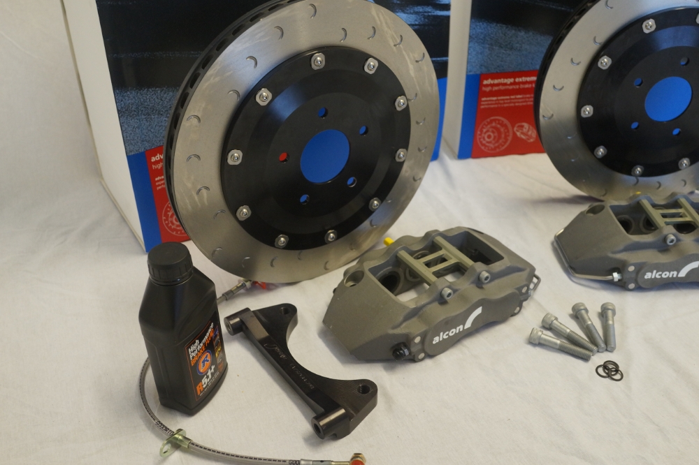 Alcon Club Race Front Brake Kit Evo IV IX