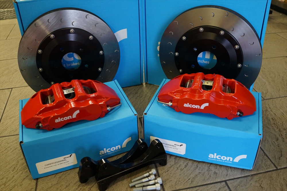 Alcon ADeX 365mm Front Brake Kit Evo 49 RED Callipers Kit Ross